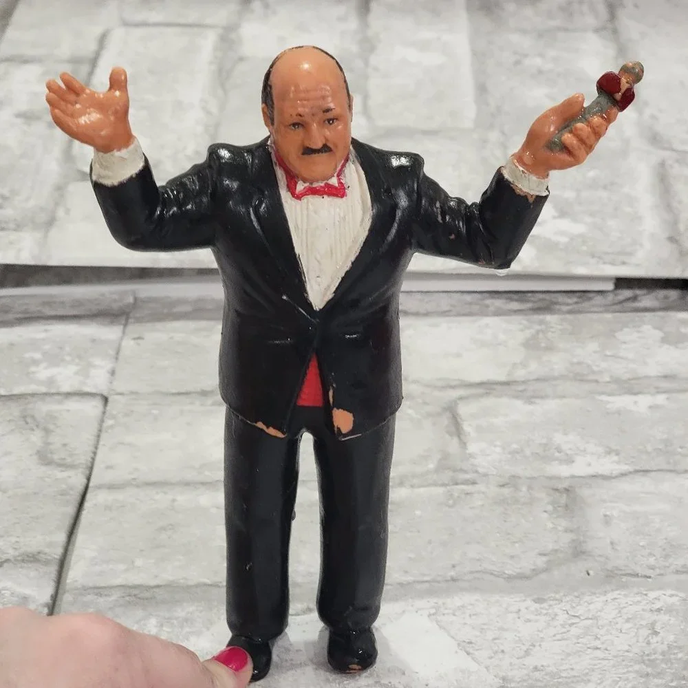 Mean Gene Okerlund 1986 WWF LJN Titan‎ Sports 8
